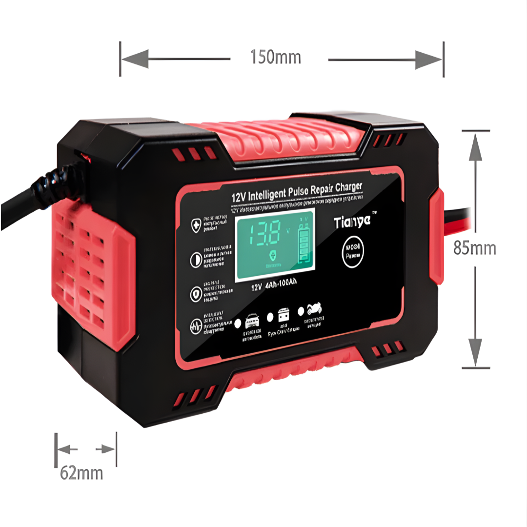 Automatski punjač za akumulator - 12V - 6A