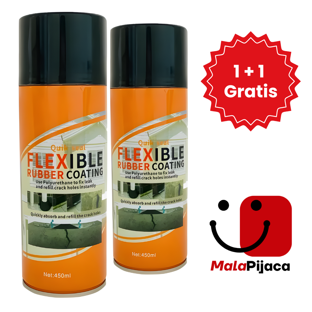 Gumeni sprej protiv propuštanja vode 1 + 1 Gratis (700 ML)