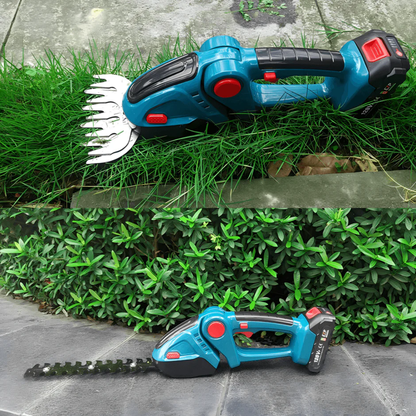 2u1 AKU TRIMER ZA TRAVU I ŽIVU OGRADU – Savršeno Sređeno Dvorište Bez Muke!