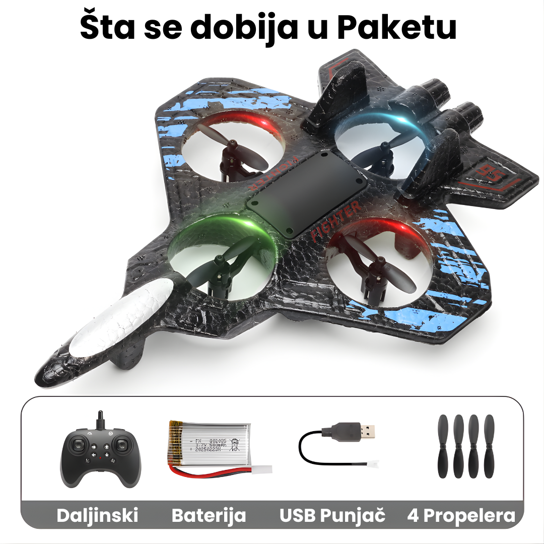 Avion-Dron na Daljinski
