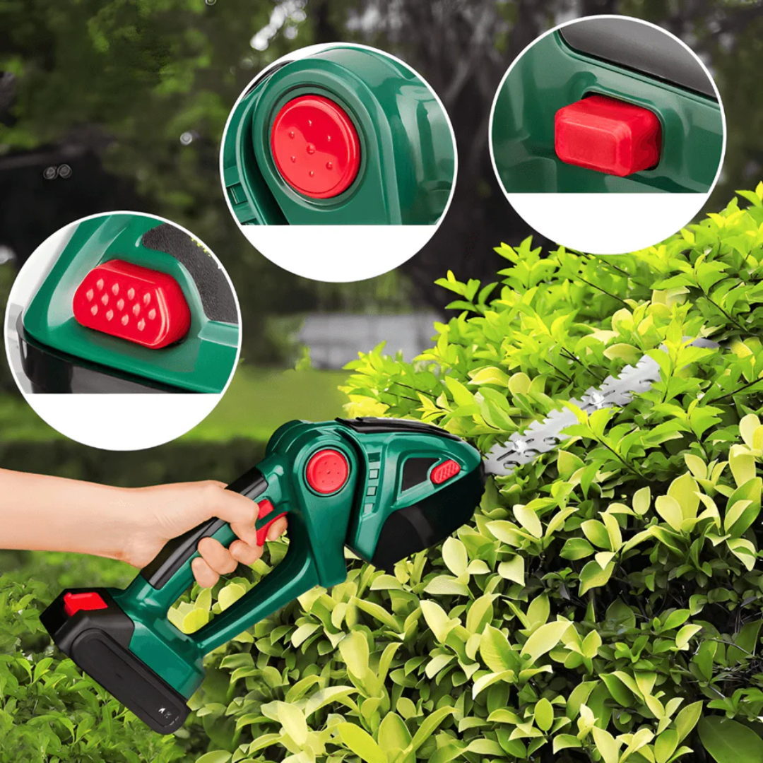 2u1 AKU TRIMER ZA TRAVU I ŽIVU OGRADU – Savršeno Sređeno Dvorište Bez Muke!