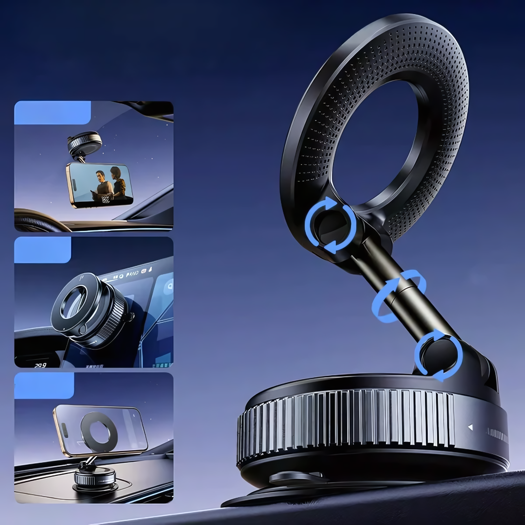 Magnetni vakumski držač za telefon 1 + 1 GRATIS!