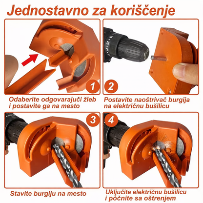 Univerzalni oštrač burgija i noževa