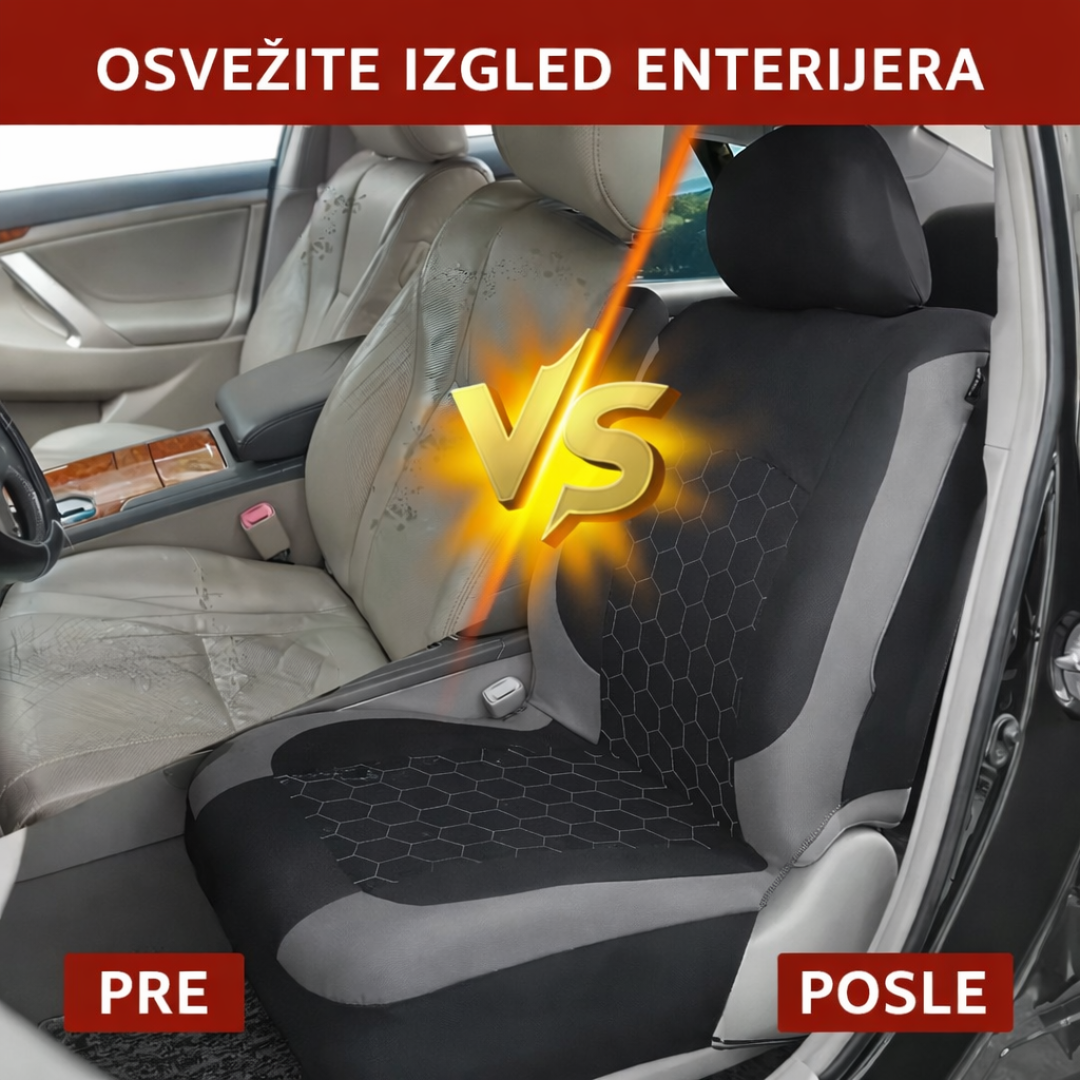 Set presvlaka za sedišta