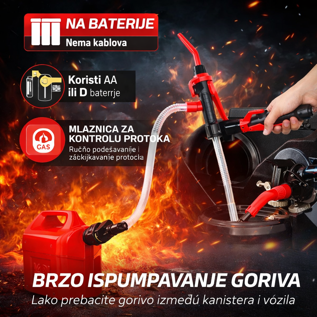 Prenosna baterijska pumpa | PUMPORA