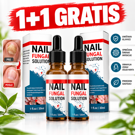 FungiX - Sprej Protiv Gljivica Na Noktima 1+1 Gratis
