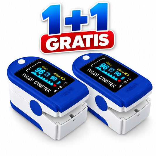 Oksimetar pulsni – merač pulsa i kiseonika u krvi 1+1 Gratis!
