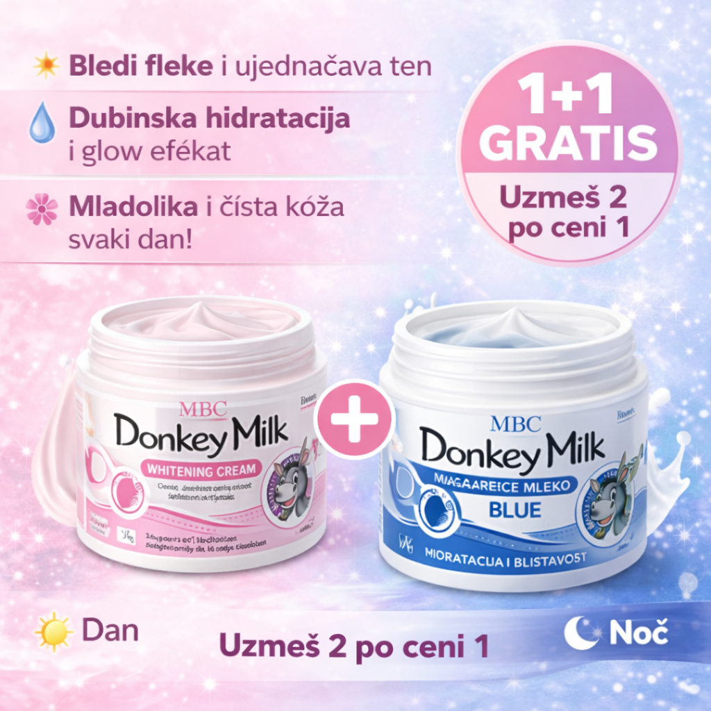 Donky Glow Set – Dnevna + Noćna Krema za Savršen Ten