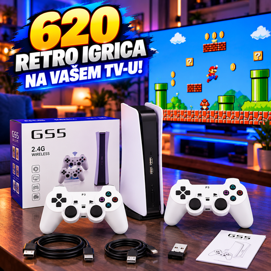 HD Konzola sa 500 + 120 GRATIS Igrica