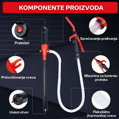 Prenosna baterijska pumpa | PUMPORA