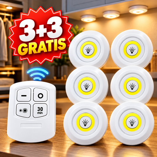 3u1 LED Lampe sa Daljinskim 3 + 3 Gratis!