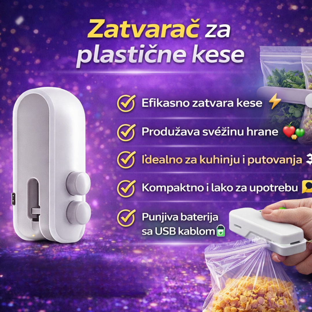 Zatvarač za Plastične Kese