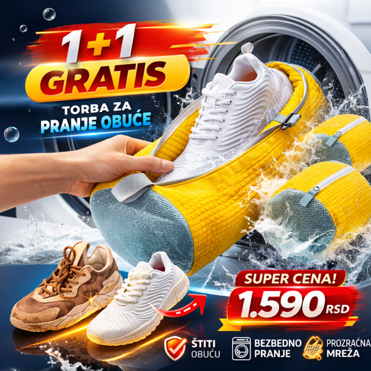 Torba za pranje obuće 1 + 1 Gratis!