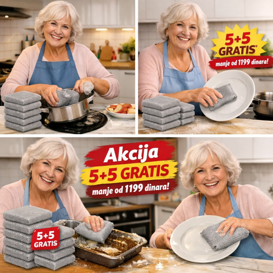Čelične Magične Krpe 5 + 5 Gratis!