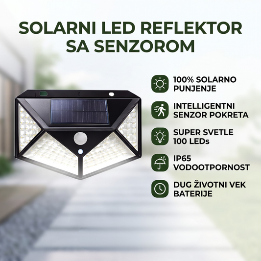 Solarni Reflektor (100 Dioda)