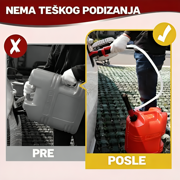 Prenosna baterijska pumpa | PUMPORA