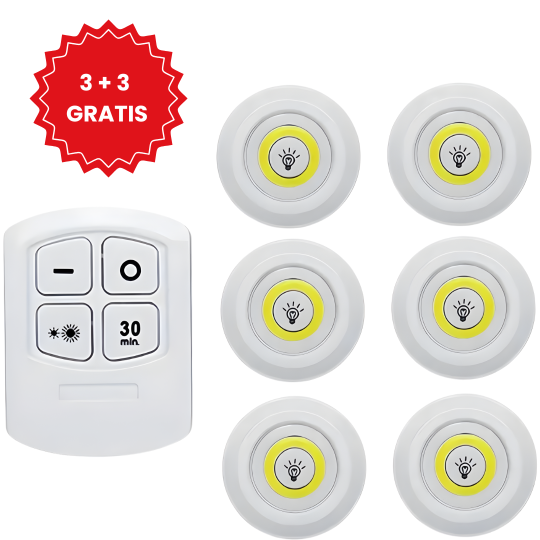 3u1 LED Lampe sa Daljinskim 3 + 3 Gratis!