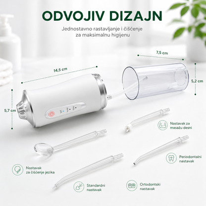Prenosivi irigator za oralnu upotrebu